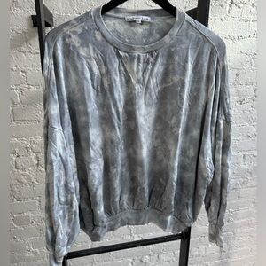 Young Fabulous & Broke tie-dyed dolman sleeve sweatshirt, size small